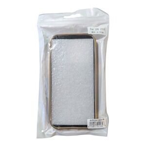 N4. Gold Bumper Soft Case MagSafe for Apple iPhone 14 / iPhone 13